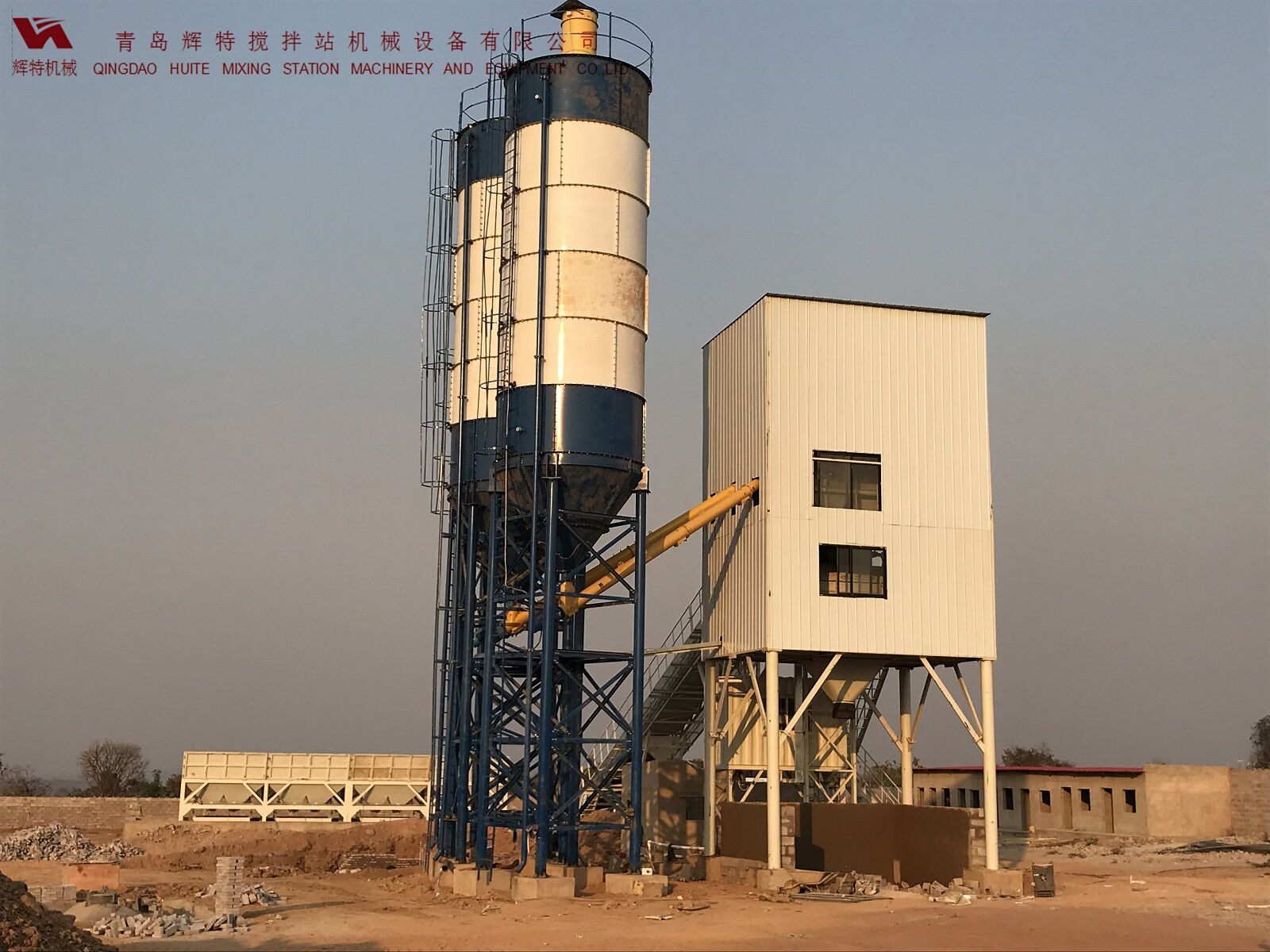 輝特混凝土攪拌站HZS120采用國內外知名品牌，大大降低了設備故障率