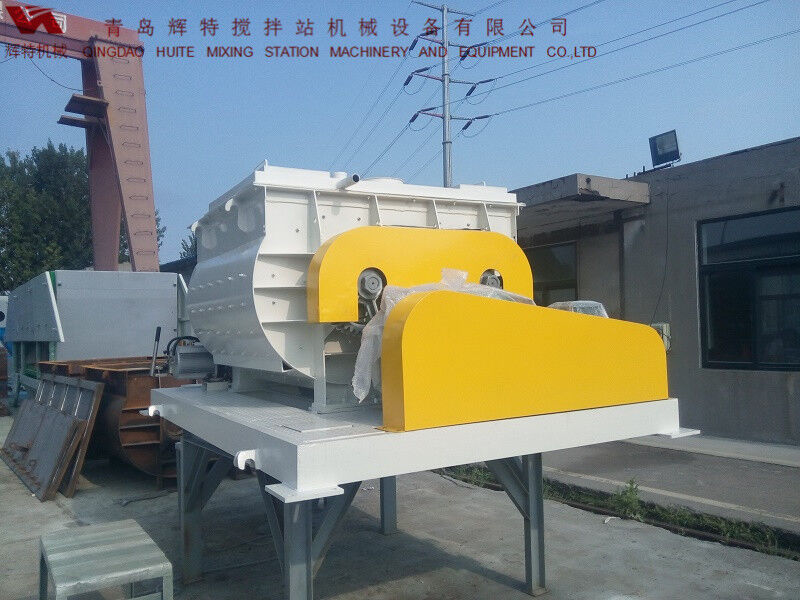 JS750攪拌臂采用偏心式設(shè)計(jì)，延長(zhǎng)使用壽命，青島輝特機(jī)械