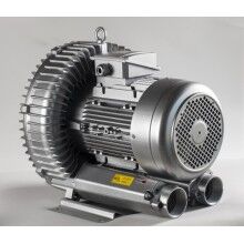 上海優昂機電現貨供應新型環保電鍍槽液攪拌用RB1520(15KW)環形高壓鼓風機