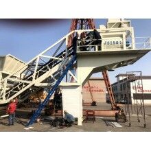 航建重工廣東地區現貨供應YHZS60型移動式混凝土攪拌站