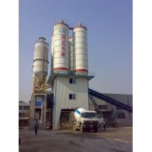HZS120型節能環保混凝土攪拌站