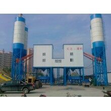 大型HZS120商混攪拌站，水泥攪拌站